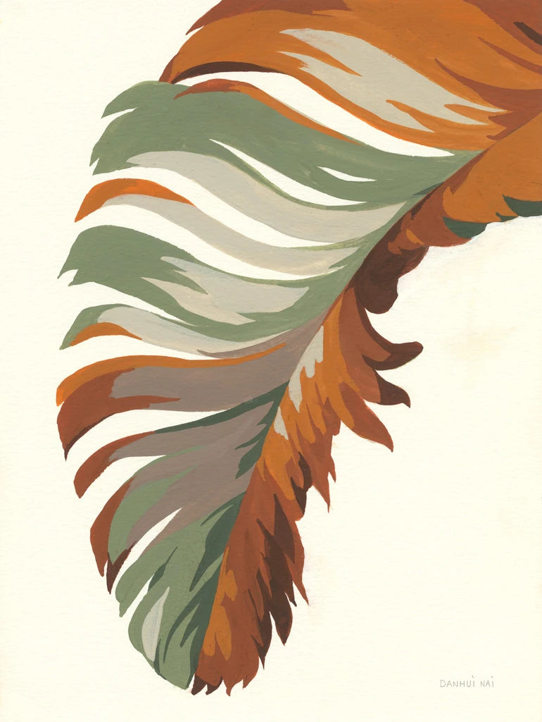 Retro Big Leaf I by Danhui Nai