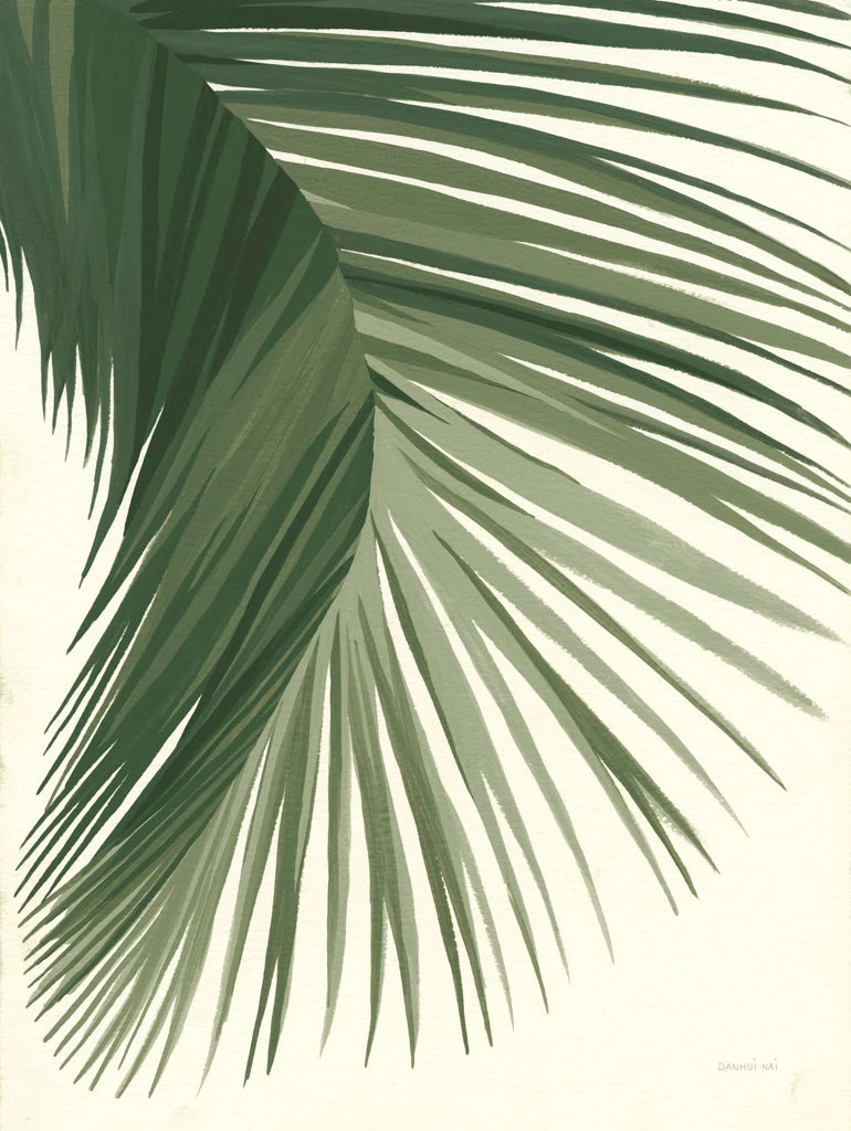 Retro Big Leaf II Green by Danhui Nai