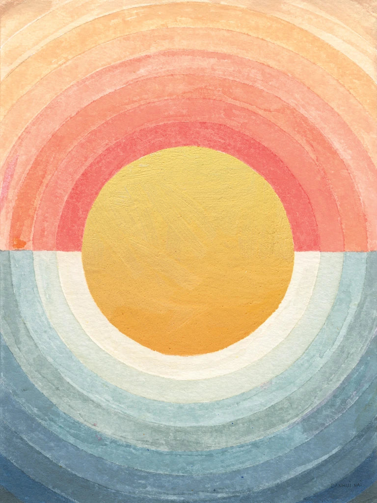 Retro Vibes Abstract by Danhui Nai