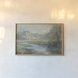 Rich Landscape by Danhui Nai. shown as a paper print in a natural frame. Available as a archival giclee rolled canvas, fine art paper, or poster print. SKU 99185i.