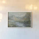 Rich Landscape by Danhui Nai. shown as a paper print in a white frame. Available as a archival giclee rolled canvas, fine art paper, or poster print. SKU 99185i.