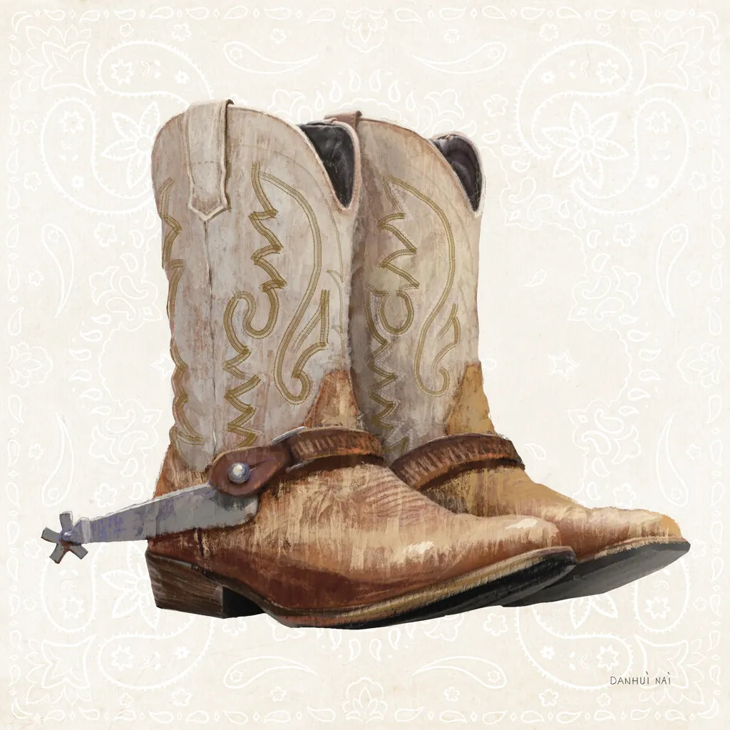 Riders of the Range V by Danhui Nai. SKU 96941a. Archival Giclee Fine art print for wall decor.