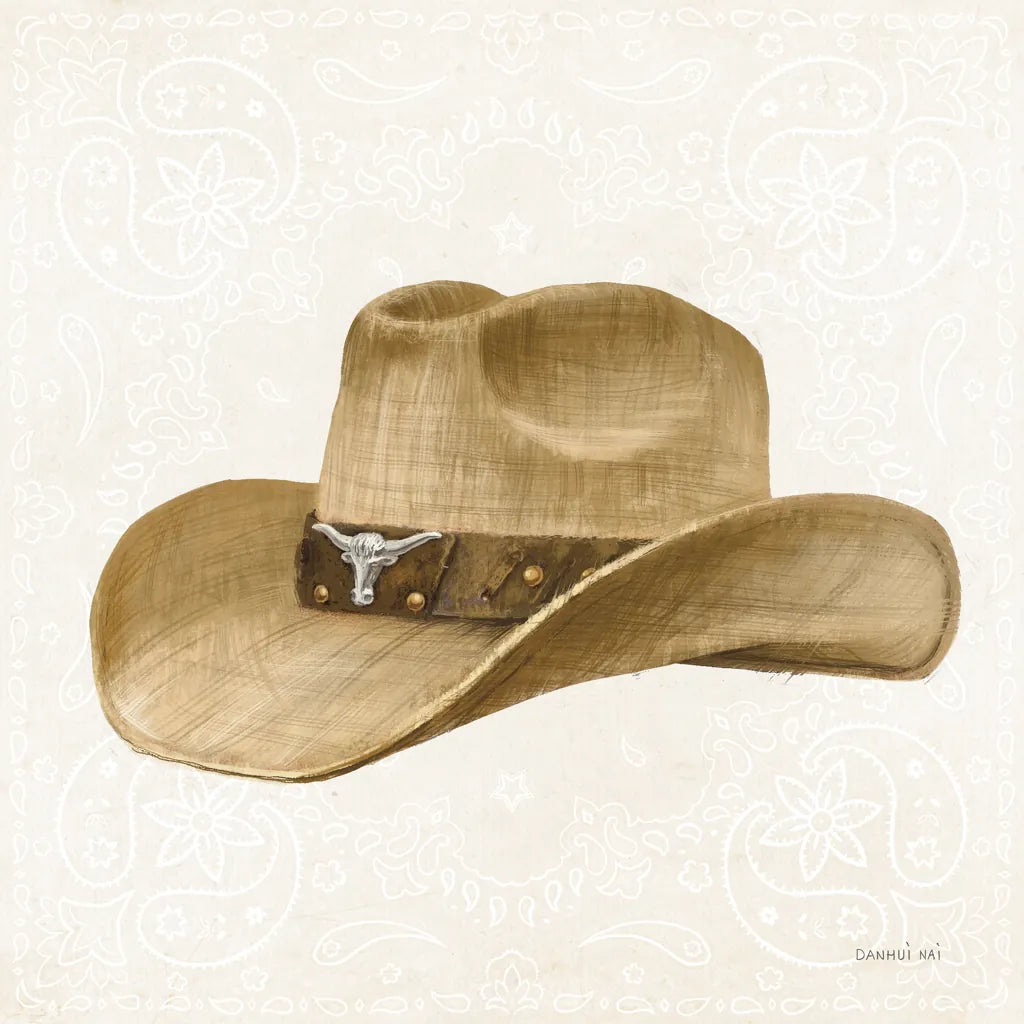 Riders of the Range VI by Danhui Nai. SKU 96942a. Archival Giclee Fine art print for wall decor.