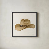 Riders of the Range VI by Danhui Nai. Shown in a sleek black glass frame for a contemporary gallery look. Available as an archival giclee rolled canvas, fine art paper, or poster print. SKU 96942a.