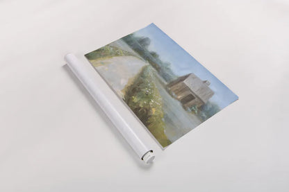 Road to the Fields by Danhui Nai. shown as a rolled paper print. Available as archival giclee rolled canvas, fine art paper, or poster print. SKU 68233i.