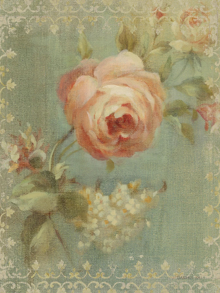 Rose on Sage by Danhui Nai