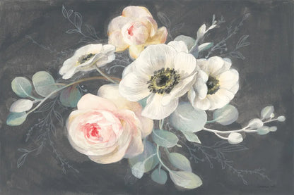 Roses and Anemones by Danhui Nai. SKU 38229i. Archival Giclee Fine art print for wall decor.