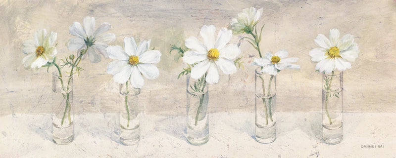 Row of Cosmos in Glasses Neutral by Danhui Nai