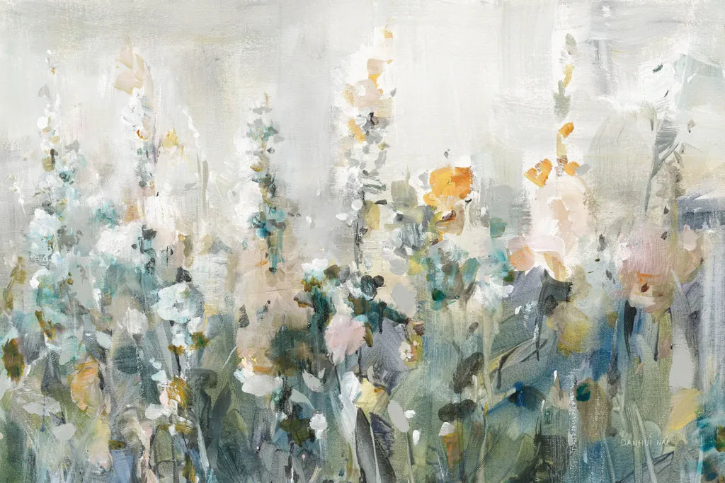 Rustic Garden Neutral by Danhui Nai. SKU 77366i. Archival Giclee Fine art print for wall decor.