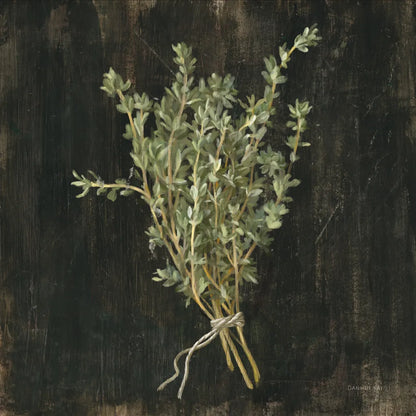 Rustic Herbs III by Danhui Nai. SKU 100645a. Archival Giclee Fine art print for wall decor.