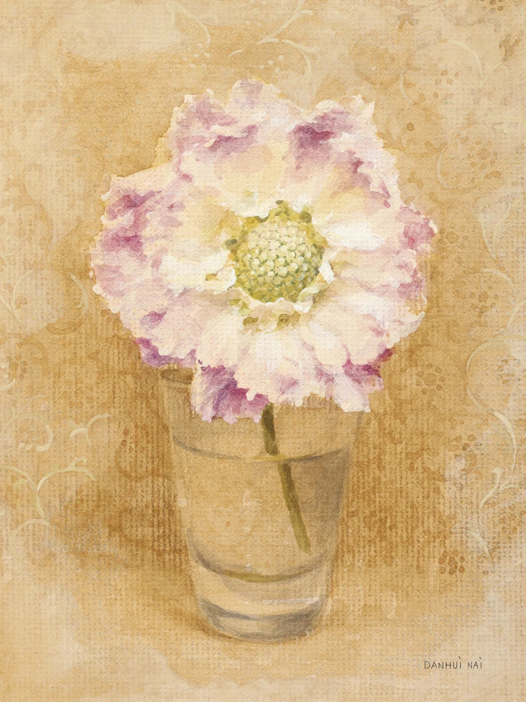 Scabiosa Blossom in Glass by Danhui Nai