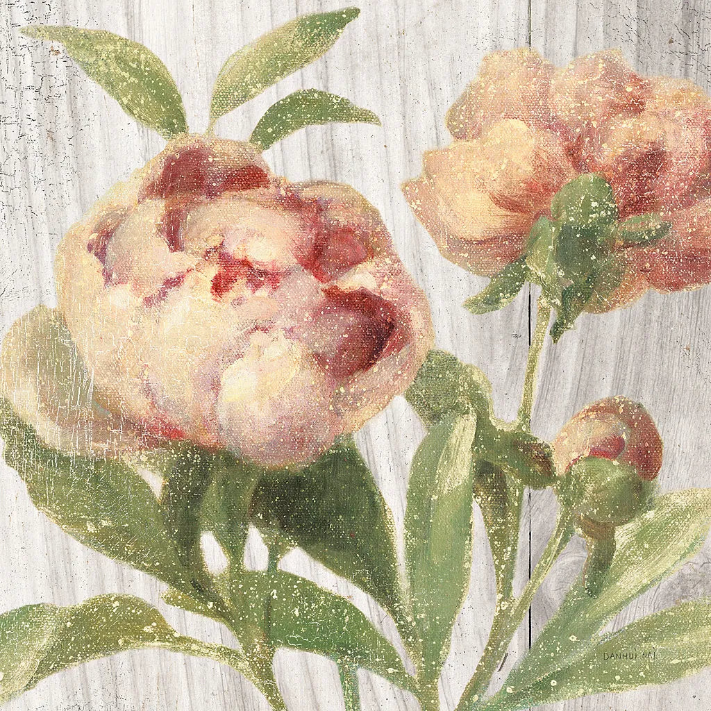 Scented Cottage Florals I Crop by Danhui Nai. SKU 32063a. Archival Giclee Fine art print for wall decor.