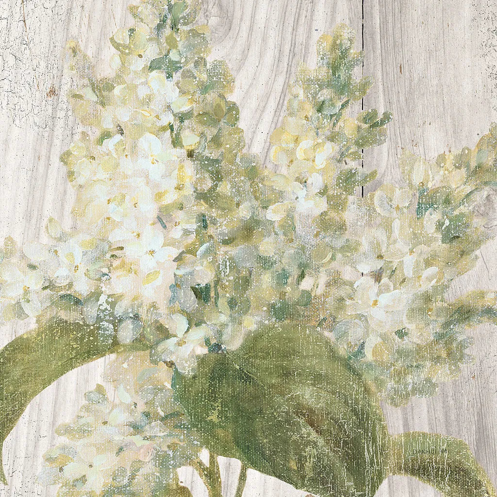 Scented Cottage Florals II Crop by Danhui Nai. SKU 32064a. Archival Giclee Fine art print for wall decor.