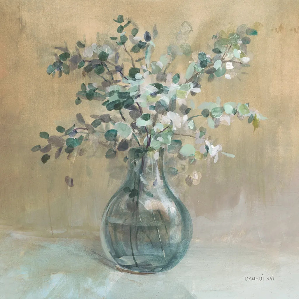 Scented Cutting Neutral Sq by Danhui Nai. SKU 83581a. Archival Giclee Fine art print for wall decor.