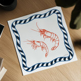 Sea Doodles II by Danhui Nai. Shown as a detailed flat fine art print, highlighting archival giclee quality. Available as an archival giclee rolled canvas, fine art paper, or poster print. SKU 102628a.