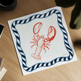 Sea Doodles III by Danhui Nai. Shown as a detailed flat fine art print, highlighting archival giclee quality. Available as an archival giclee rolled canvas, fine art paper, or poster print. SKU 102629a.