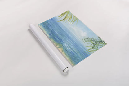 Sea Sparkle I Tropical by Danhui Nai. shown as a rolled paper print. Available as archival giclee rolled canvas, fine art paper, or poster print. SKU 79089i.