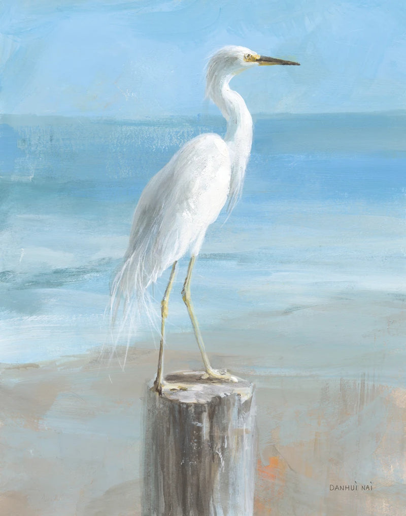 Seaside Egret by Danhui Nai