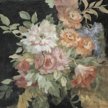 Seaside Garden I Black by Danhui Nai. SKU 17695a. Archival Giclee Fine art print for wall decor.