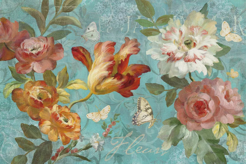 Seaside Garden III by Danhui Nai. SKU 93165i. Archival Giclee Fine art print for wall decor.