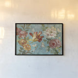 Seaside Garden III by Danhui Nai. shown as a paper print in a black flame. Available as a archival giclee rolled canvas, fine art paper, or poster print. SKU 93165i.