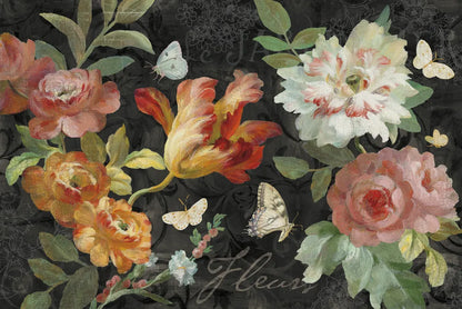 Seaside Garden III Black by Danhui Nai. SKU 93166i. Archival Giclee Fine art print for wall decor.