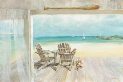 Seaside Morning by Danhui Nai. SKU 22658i. Archival Giclee Fine art print for wall decor.