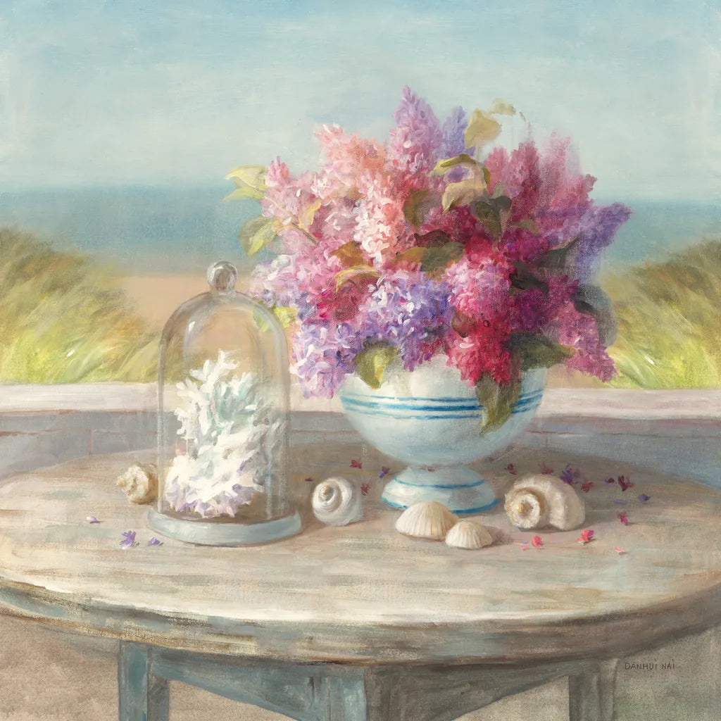 Seaside Spring by Danhui Nai. SKU 11770a. Archival Giclee Fine art print for wall decor.