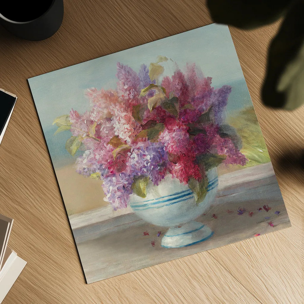 Seaside Spring Crop II by Danhui Nai. Shown as a detailed flat fine art print, highlighting archival giclee quality. Available as an archival giclee rolled canvas, fine art paper, or poster print. SKU 30770a.