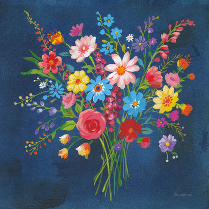 Selection of Wildflowers by Danhui Nai. SKU 67708a. Archival Giclee Fine art print for wall decor.