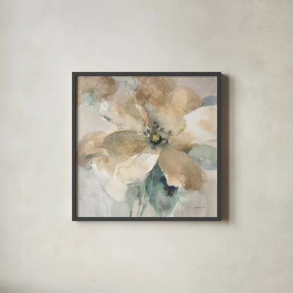 Sensation II by Danhui Nai. Shown in a sleek black glass frame for a contemporary gallery look. Available as an archival giclee rolled canvas, fine art paper, or poster print. SKU 83129a.