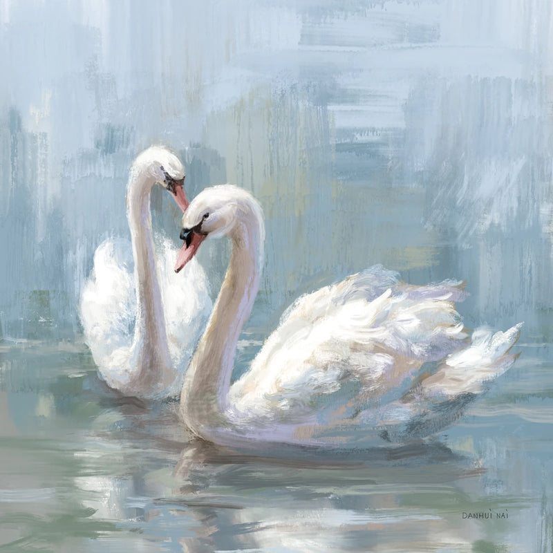 Serene Swans by Danhui Nai