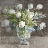 Serene Tulips by Danhui Nai. SKU 81903a. Archival Giclee Fine art print for wall decor.