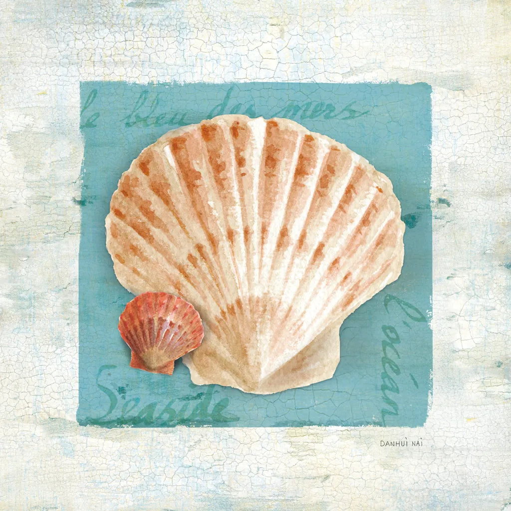 Shades of Blue I by Danhui Nai. SKU 4940a. Archival Giclee Fine art print for wall decor.