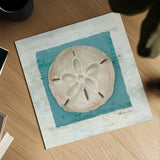Shades of Blue III by Danhui Nai. Shown as a detailed flat fine art print, highlighting archival giclee quality. Available as an archival giclee rolled canvas, fine art paper, or poster print. SKU 4942a.