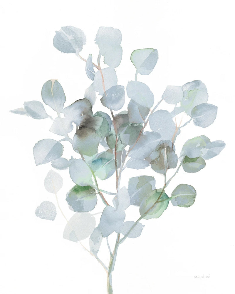 Shades of Navy Eucalyptus III by Danhui Nai