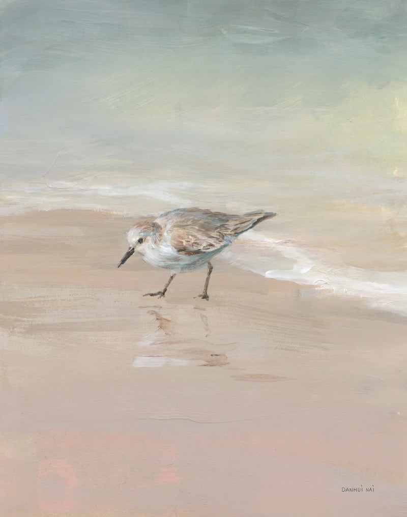 Shorebirds on the Sand III by Danhui Nai