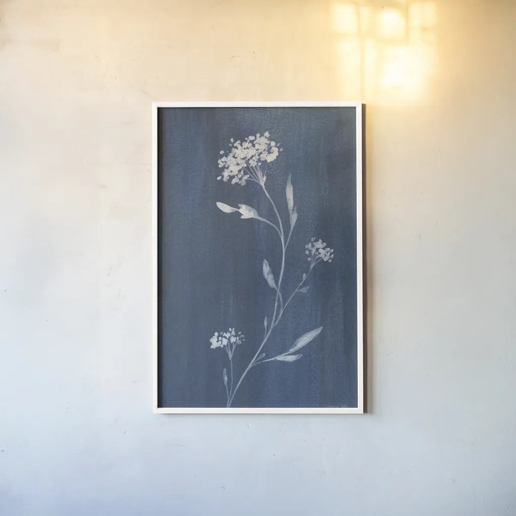 Simple Nature IV Crop by Danhui Nai. shown as a paper print in a white frame. Available as a archival giclee rolled canvas, fine art paper, or poster print. SKU 73195h.
