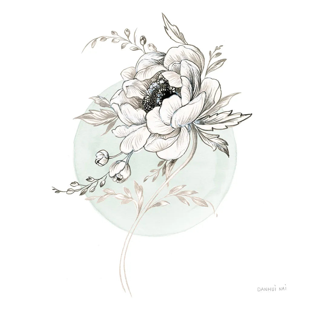 Sketchbook Garden II by Danhui Nai. SKU 41776a. Archival Giclee Fine art print for wall decor.