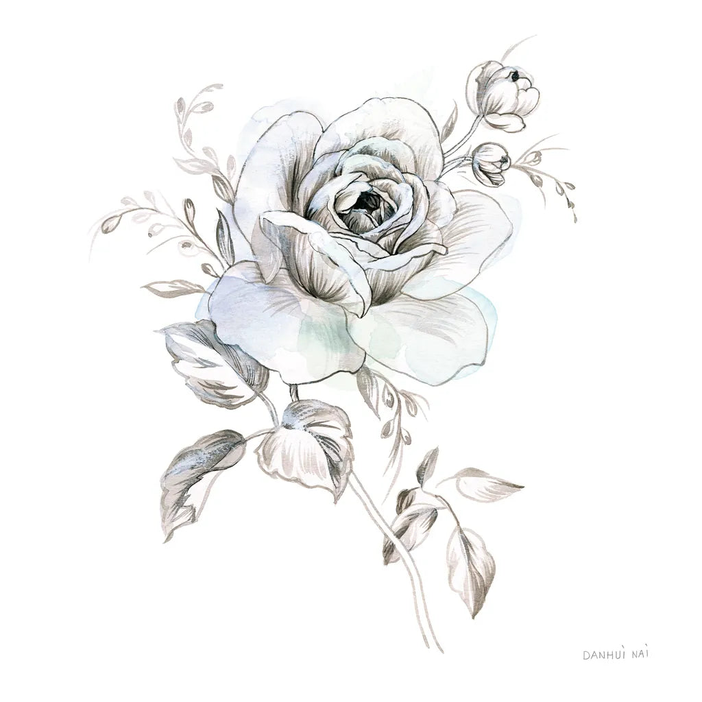 Sketchbook Garden IX by Danhui Nai. SKU 41783a. Archival Giclee Fine art print for wall decor.