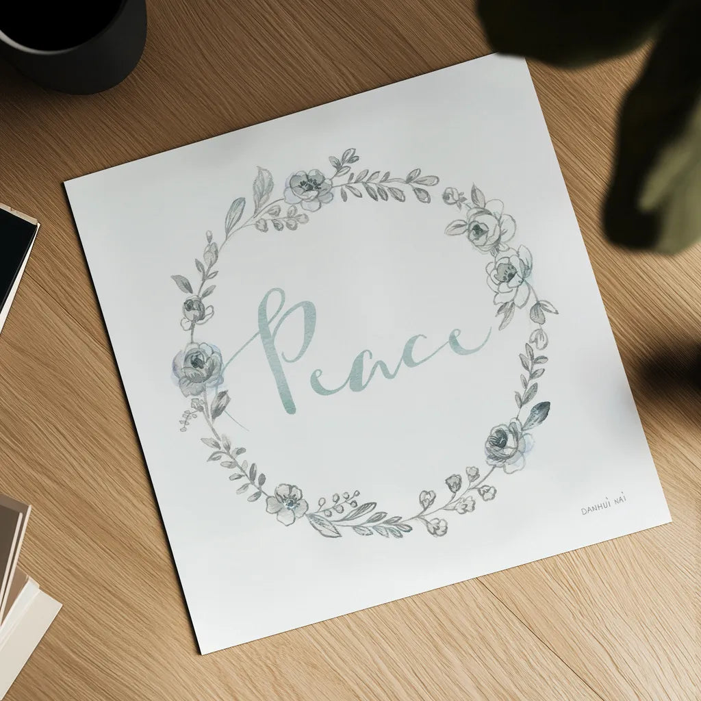 Sketchbook Garden VI by Danhui Nai. Shown as a detailed flat fine art print, highlighting archival giclee quality. Available as an archival giclee rolled canvas, fine art paper, or poster print. SKU 41780a.