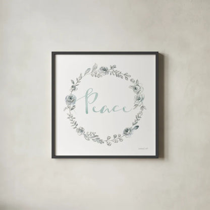 Sketchbook Garden VI by Danhui Nai. Shown in a sleek black glass frame for a contemporary gallery look. Available as an archival giclee rolled canvas, fine art paper, or poster print. SKU 41780a.