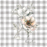 Sketchbook Garden VII Checker Family by Danhui Nai. SKU 42609a. Archival Giclee Fine art print for wall decor.