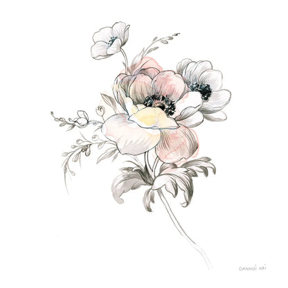 Sketchbook Garden X by Danhui Nai. SKU 41784a. Archival Giclee Fine art print for wall decor.