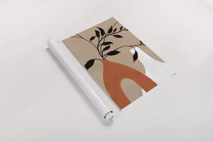 Slender Stems I Crop by Danhui Nai. shown as a rolled paper print. Available as archival giclee rolled canvas, fine art paper, or poster print. SKU 79290h.