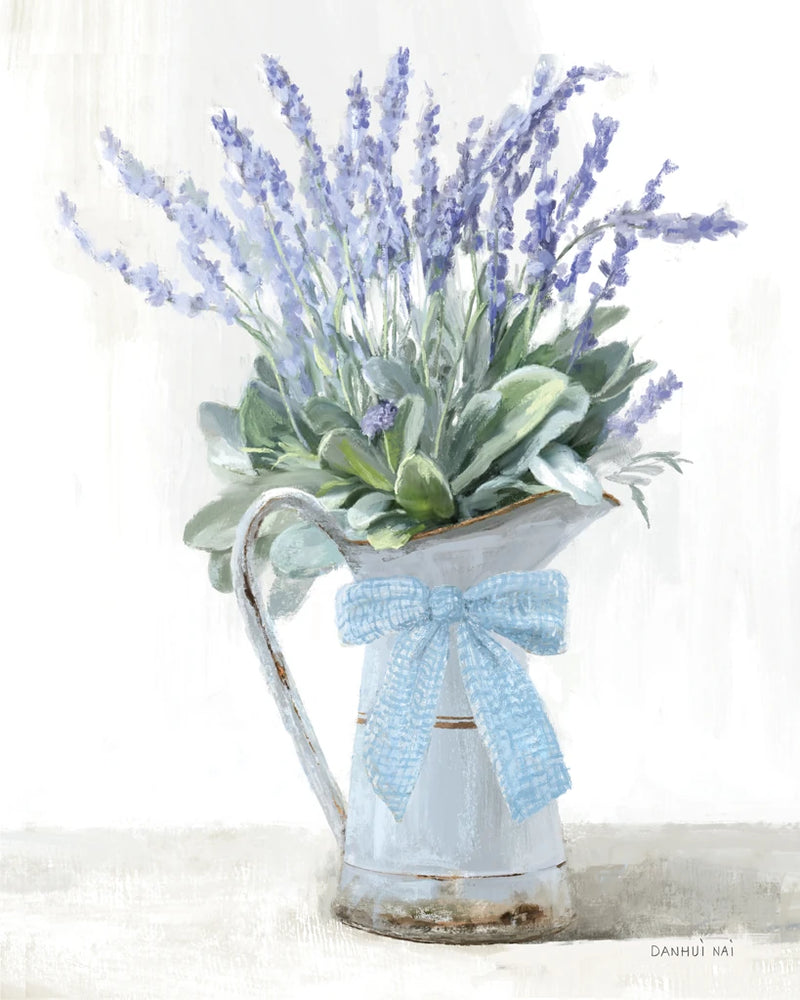 Soft Farmhouse Flowers I by Danhui Nai