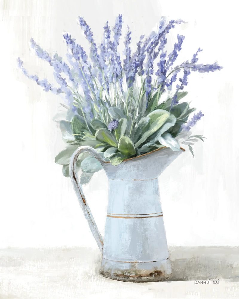 Soft Farmhouse Flowers I v2 by Danhui Nai