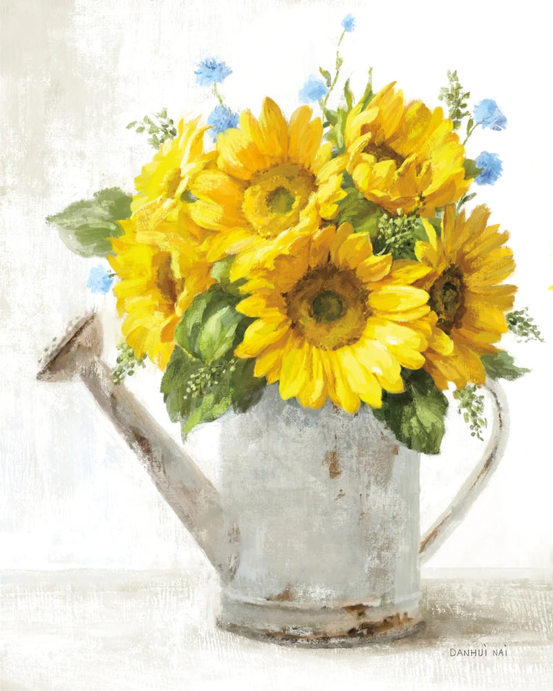 Soft Farmhouse Flowers II v2 by Danhui Nai