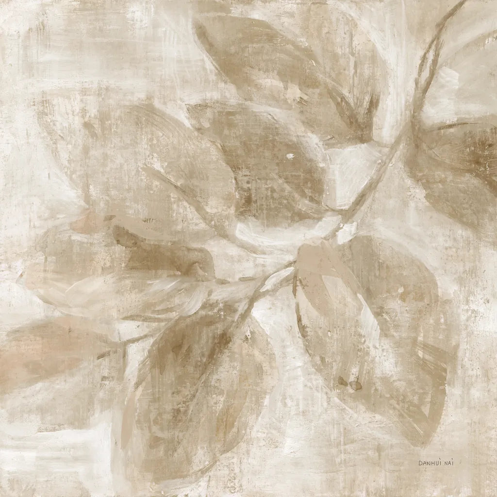 Soft Leaves II Verdant by Danhui Nai. SKU 85293a. Archival Giclee Fine art print for wall decor.