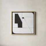 Someday Soon by Danhui Nai. Shown in a natural wood glass frame for a timeless modern aesthetic. Available as an archival giclee rolled canvas, fine art paper, or poster print. SKU 86540a.
